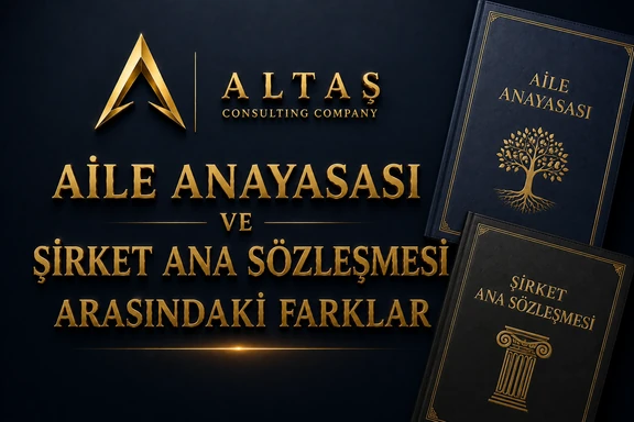 Aile Anayasası ve Şirket Ana Sözleşmesi Arasındaki Farklar