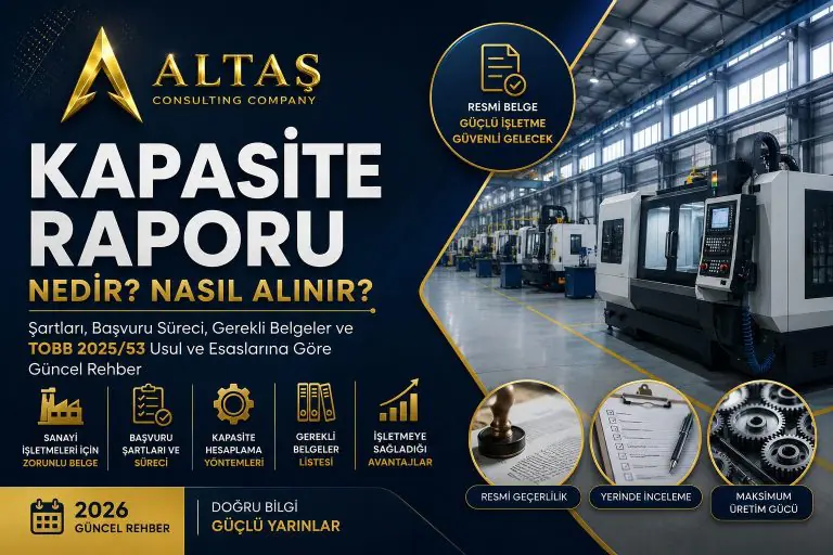 kapasite raporu nasıl alınır