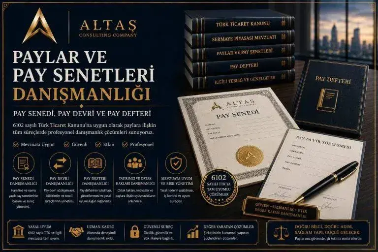 Paylar ve Pay Senetleri Danışmanlığı
