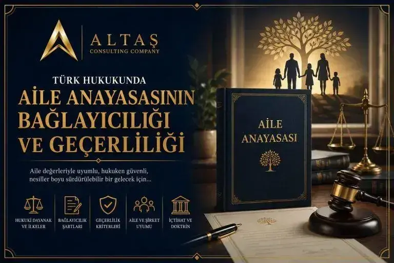Türk Hukukunda Aile Anayasasının Bağlayıcılığı ve Geçerliliği