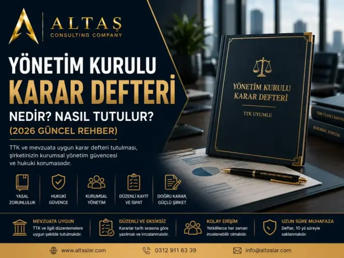 yönetim kurulu karar defteri nedir