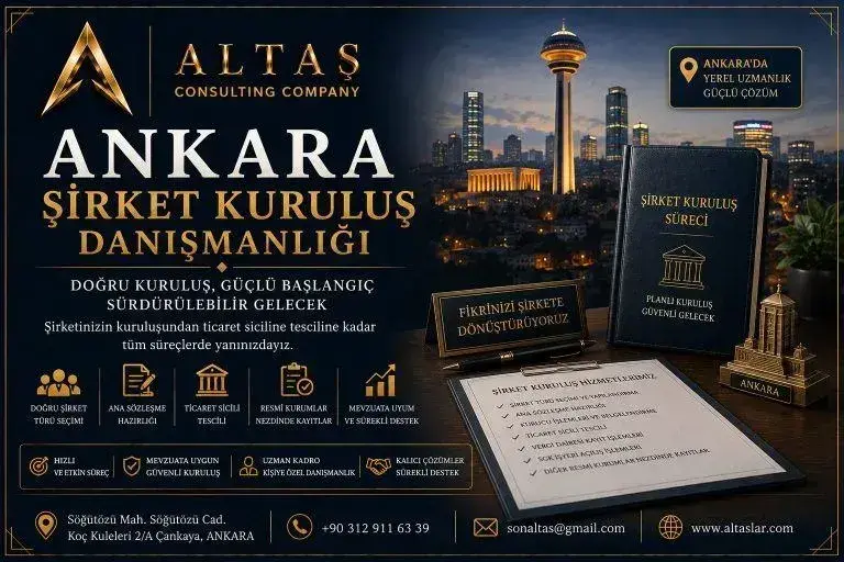 ankara şirket kuruluş danışmanlığı