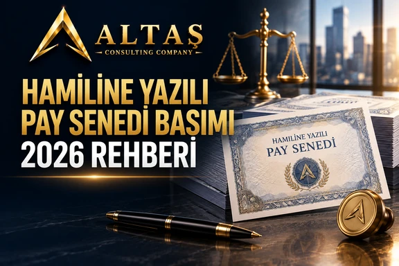 hamiline yazılı pay senedi basımı rehberi 2026