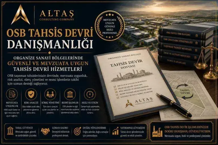 OSB Tahsis Devri Danışmanlığı