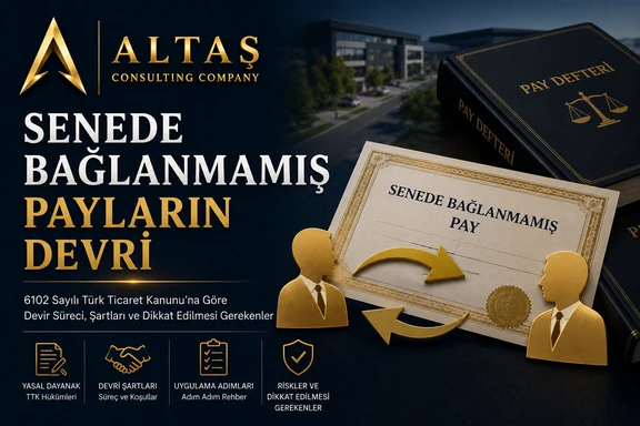 Senede Bağlanmamış Payların Devri