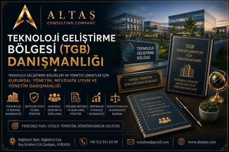 teknoloji geliştirme bölgesi danışmanlığı
