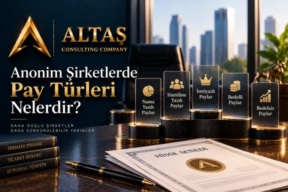 Anonim Şirketlerde Pay Türleri Nelerdir