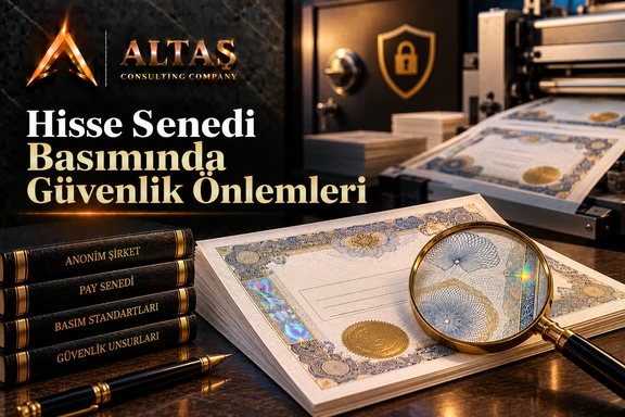 hisse senedi basımında güvenlik önlemleri