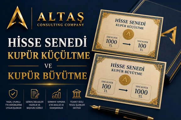 hisse senedi kupür küçültme ve kupür büyütme