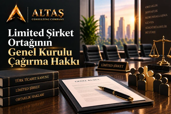 limited şirket ortağının genel kurulu çağırma hakkı