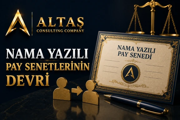 nama yazılı pay senetlerinin devri