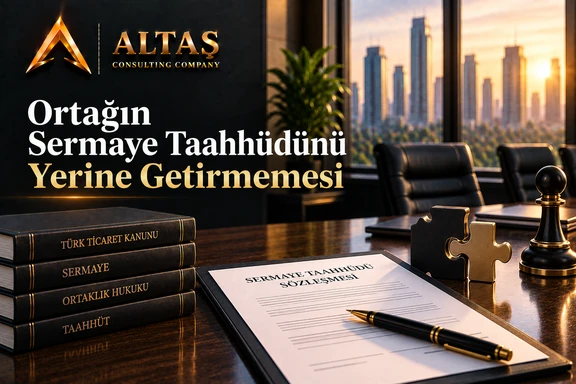 Ortağın Sermaye Taahhüdünü Yerine Getirmemesi